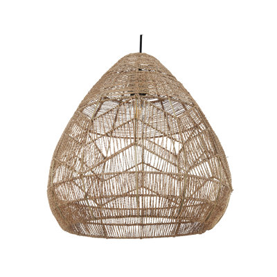 Orderville 1 - Light Natural Geometric Pendant