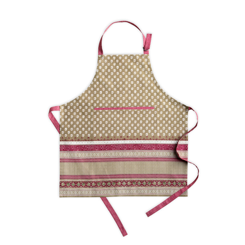 Tablier pour femme avec poche 100% coton 27,50 po x 31,50 po Maison d'Hermine
