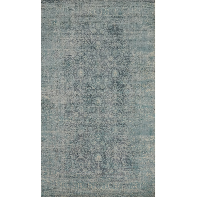 Tapis oriental oriental transitionnel Oushak 5 x 8