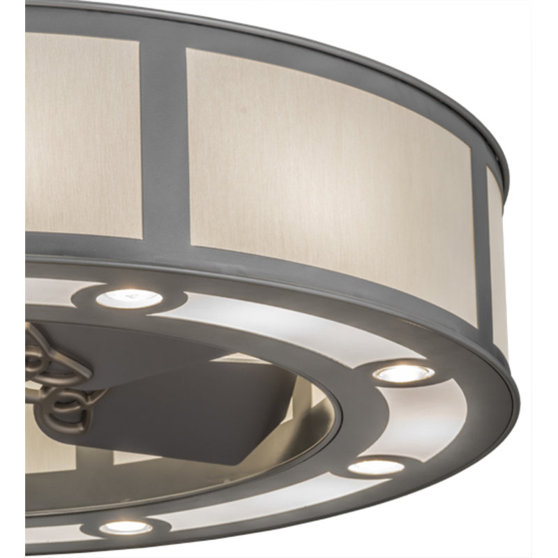Smythe Craftsman Downrod Ceiling Fan