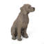 Statue de chien d'extérieur MGO DOG STATUE, aucun assemblage requis