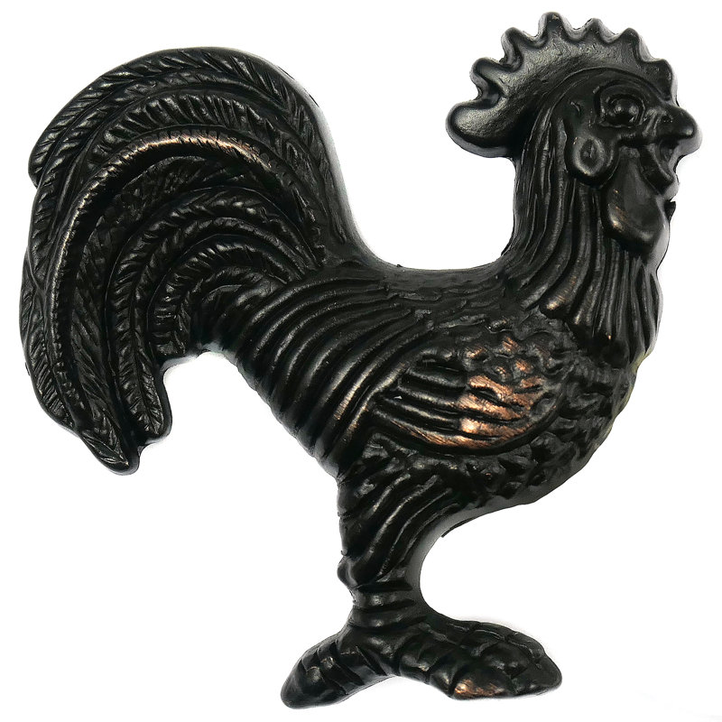 Rooster Novelty Knob, Oil Rubbed Bronze