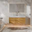 Ensemble de meuble-lavabo double flottant 48 po Corydon