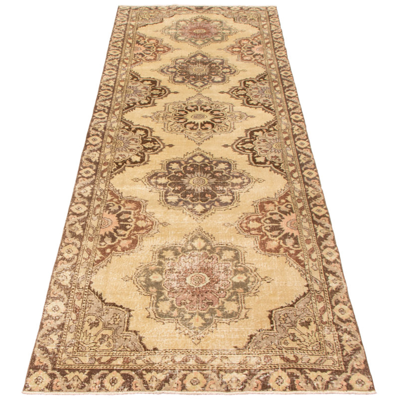Tapis ivoire Thabo Vintage 4 pi 2 po x 12 pi 10 po