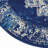 Burnie Oriental Blue/White Area Rug-1160519434