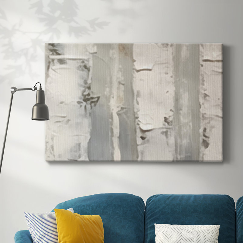 ABSTRACT L XXII - Toile tendue avec châssis de qualité supérieure - Prêt à être accroché, H 12 po x l 18 po