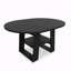 Table de salle à manger ronde extensible de 43,3" à 59" pour 4 à 6 personnes-1652391976