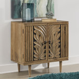 Lowndes Warm Brown Two Door Cabinet