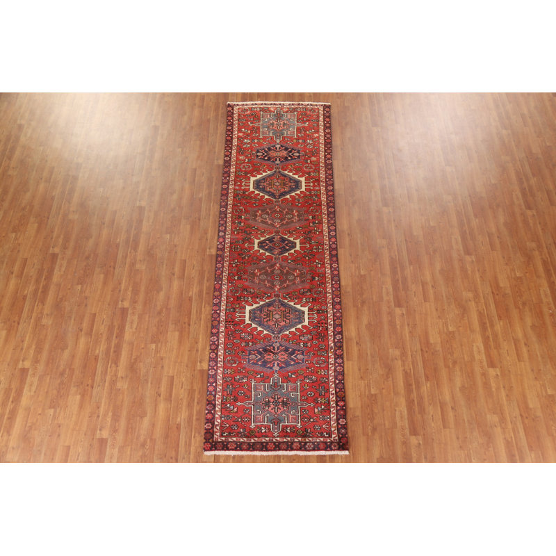 Tapis de couloir traditionnel 11 pi 3 po x 3 pi 5 po
