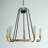 Alixe 5 - Light Dimmable Wagon Wheel Chandelier-27911005