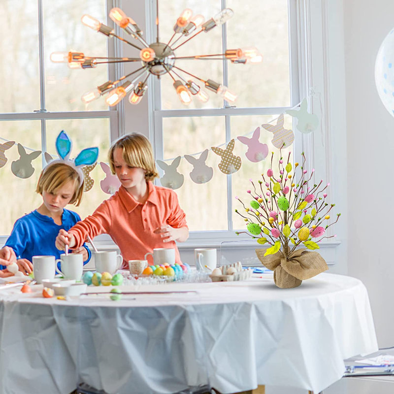 Easter Eggs Tabletop Tree Set