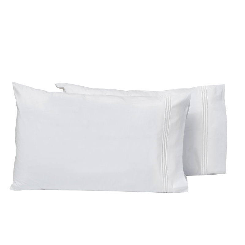 Platinum Pillow Case, Standard Pillowcase, White