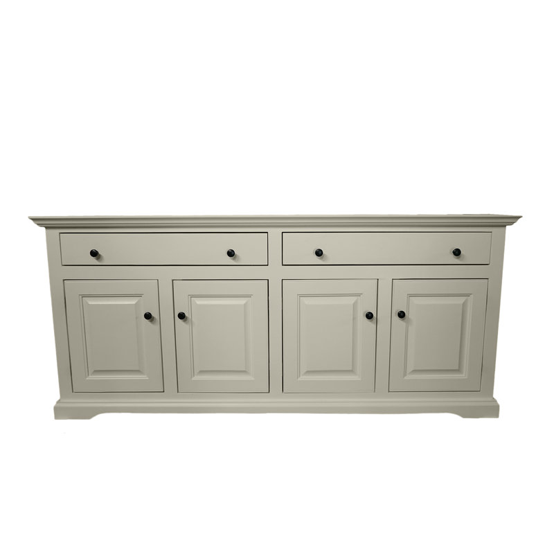 Savannah Solid Wood Traditional Sideboard Buffet, Chocolate Mousse, 31" H x 70" W x 18" D