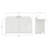 Abbate 60" Single Bathroom Vanity with White Quartz Top-85363982