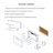 36 Inch Wall-Mounted Electric Fireplace - Ultra-Thin Design, Tempered Glass Front, Remote Control, Multi-Color Flame & Ember Effects, LED Heater