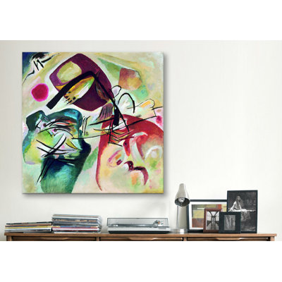 "With Black Arch" par Wassily Kandinsky, impression sur toile tendue
