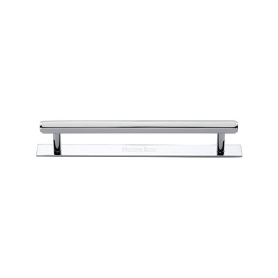 Heritage Brass Heritage Cabinet Pull Hexagonal Design with Plate