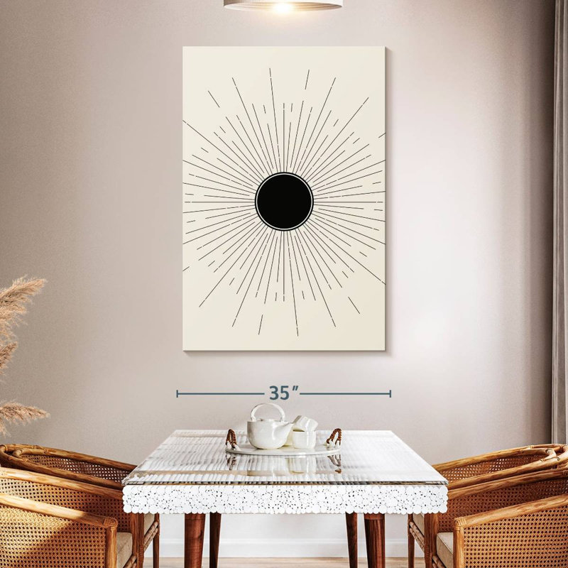 Adella Boho Sun I, 51" H x 34" W
