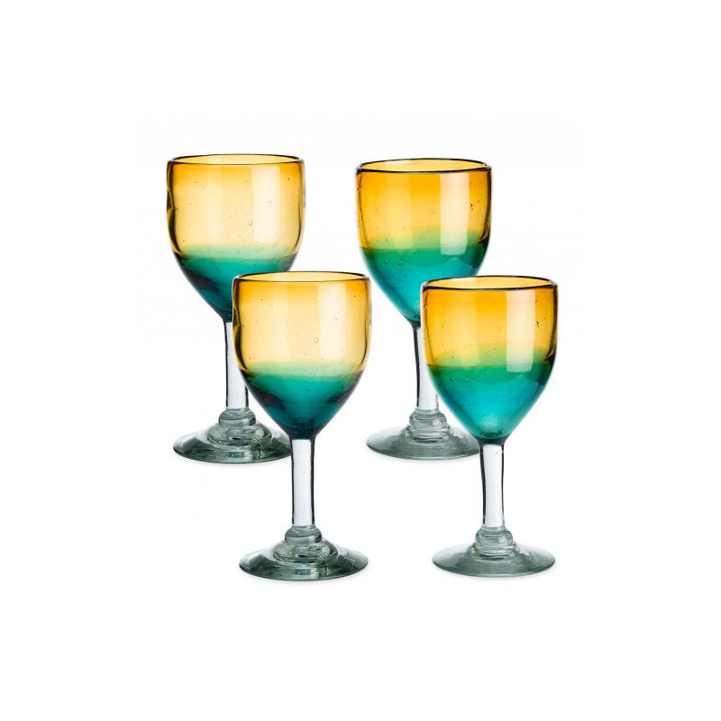 À pied en verre 8 oz Chumbley
