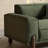 Green Corduroy Standard Sofa-339959403