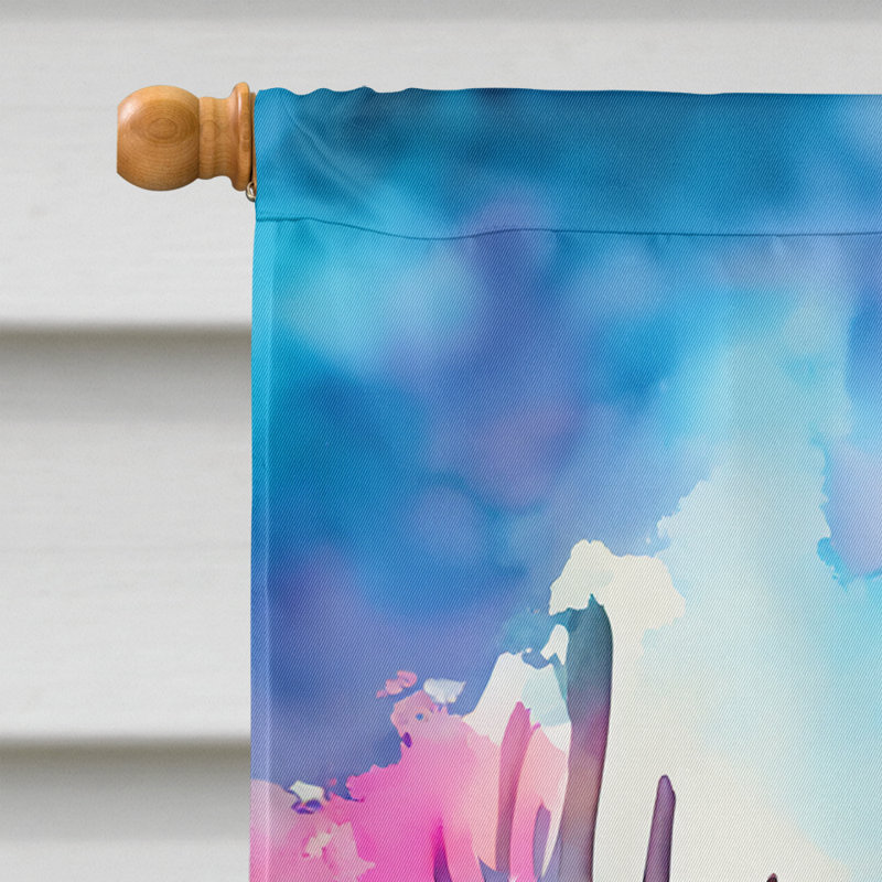 Drapeau de maison de cerf hippie