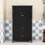 Armoire de rangement pour salle de bain avec deux tiroirs et portes-1291438486