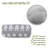 Ellie Round Bolster Cotton Throw Pillow-626516974