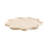Alezar Round Scalloped Lazy Susan Tray