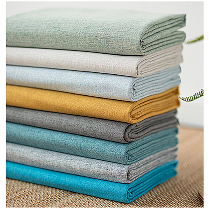 Grey Scalloped Edge Wrinkle-free Heat Resistant 56"x40" Rectangular Tablecloth, 80" x 56", Light Blue