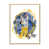 Toile avec cadre flottant brun