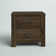 Julius 2 Drawer Nightstand in Brown