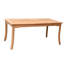 Ensemble repas 9 pièces teck luxueux Kyla-679297215-679303269