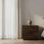 Table de chevet sans poignées, table de bout sans canapé pour salon et chambre à coucher Renley en bois massif avec 2 tiroirs, disponible en 2 couleurs-568657114-557154539