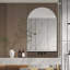 Miroir mural avec rangement pour salle de bain-2054072775