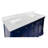 Fossen 60" Double Bathroom Vanity Set with Royal Blue Cabinet and Engineered Marble Countertop-355581643-314186954