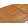 Celise Extendable Rectangular Teak Outdoor Dining Table