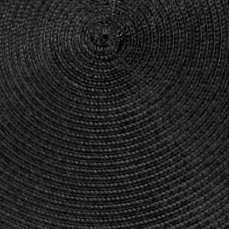 Ensemble de 4 napperons antidérapants Vienna, Noir