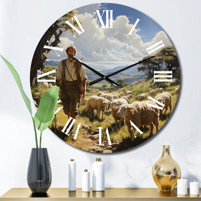 Horloge murale Jemnice - Animaux