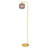 Jacobson Arched Ribbed Glass Floor Lamp-1119333174
