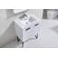 Ensemble de meuble-lavabo simple 30 po avec miroir Almaraz-1729640035