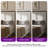 Farmhouse Wood Queen Platform Bed Frame with 52.2" Tall Headboard, Large Storage Drawers, Cream-340031371-340031477