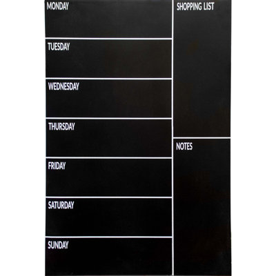 Magnetic Slate Chalkboard Bulletin Board