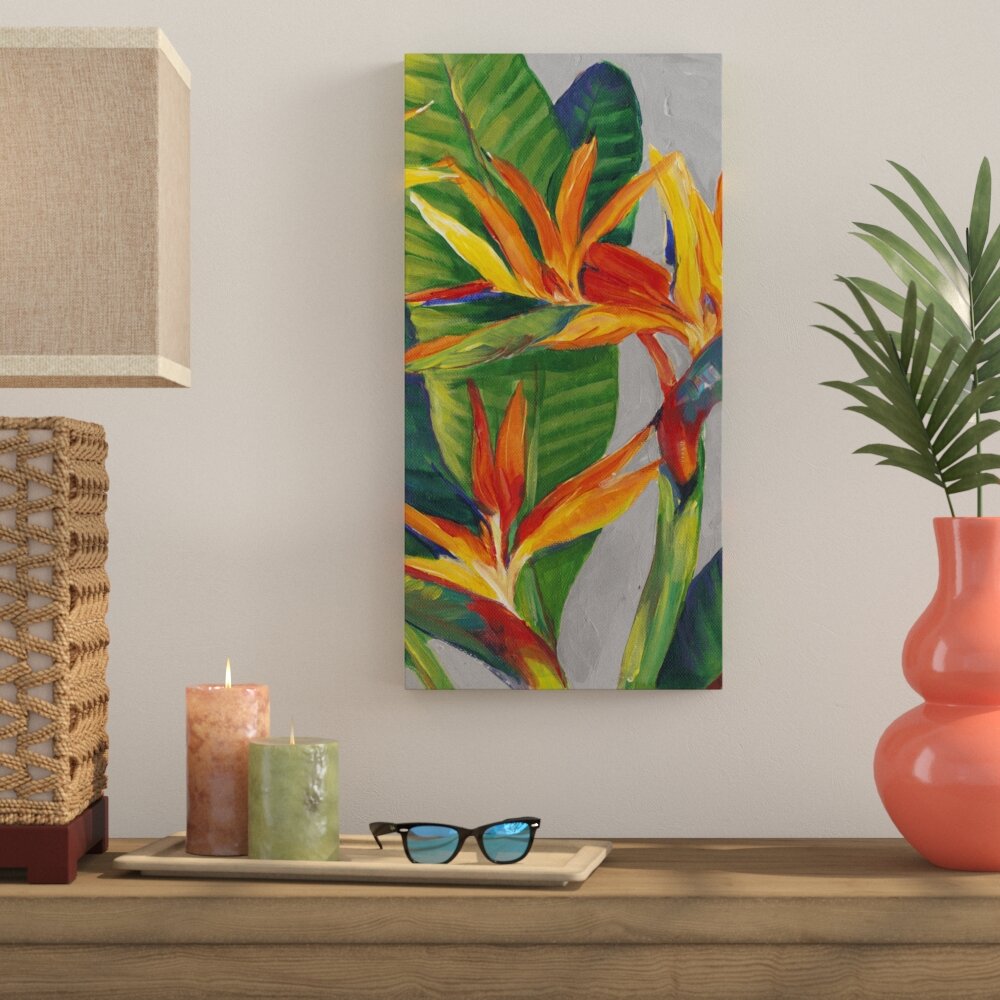 bird of paradise framed art