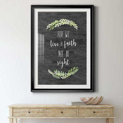 " Walk By Faith "