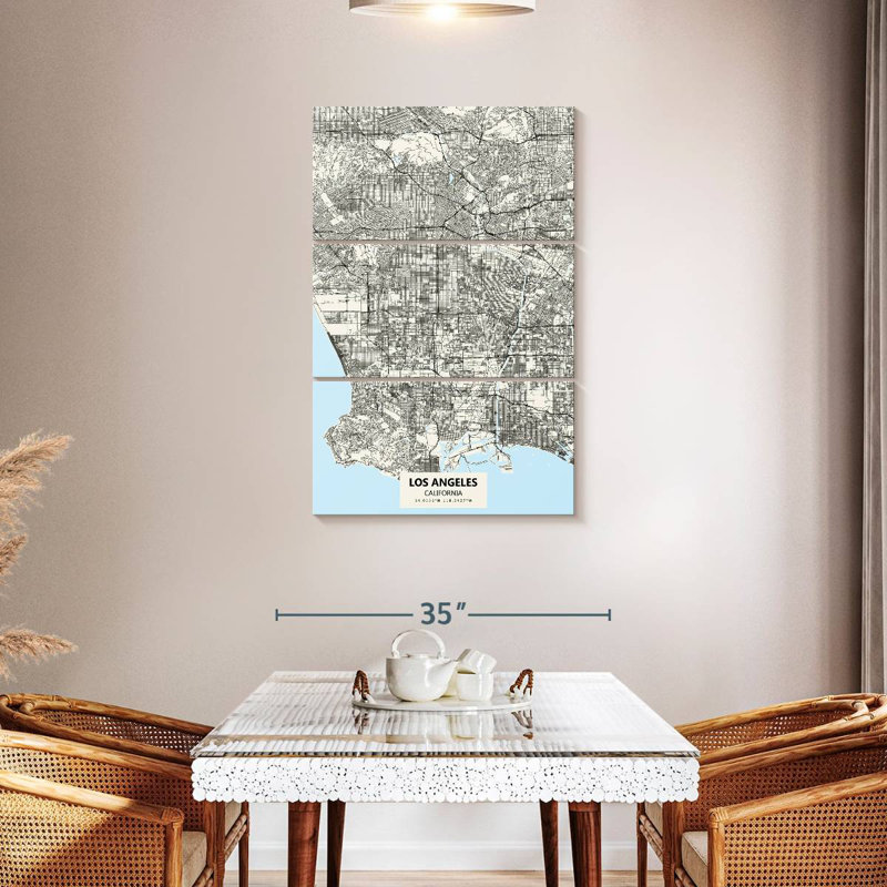 Aliaz Los Angeles Streets Map
