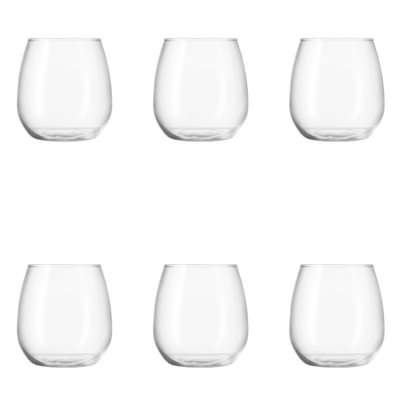 10 Strawberry Street Ducal Glassware, Stemless Wine