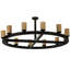 Rustic Lodge 12 - Light Chandelier
