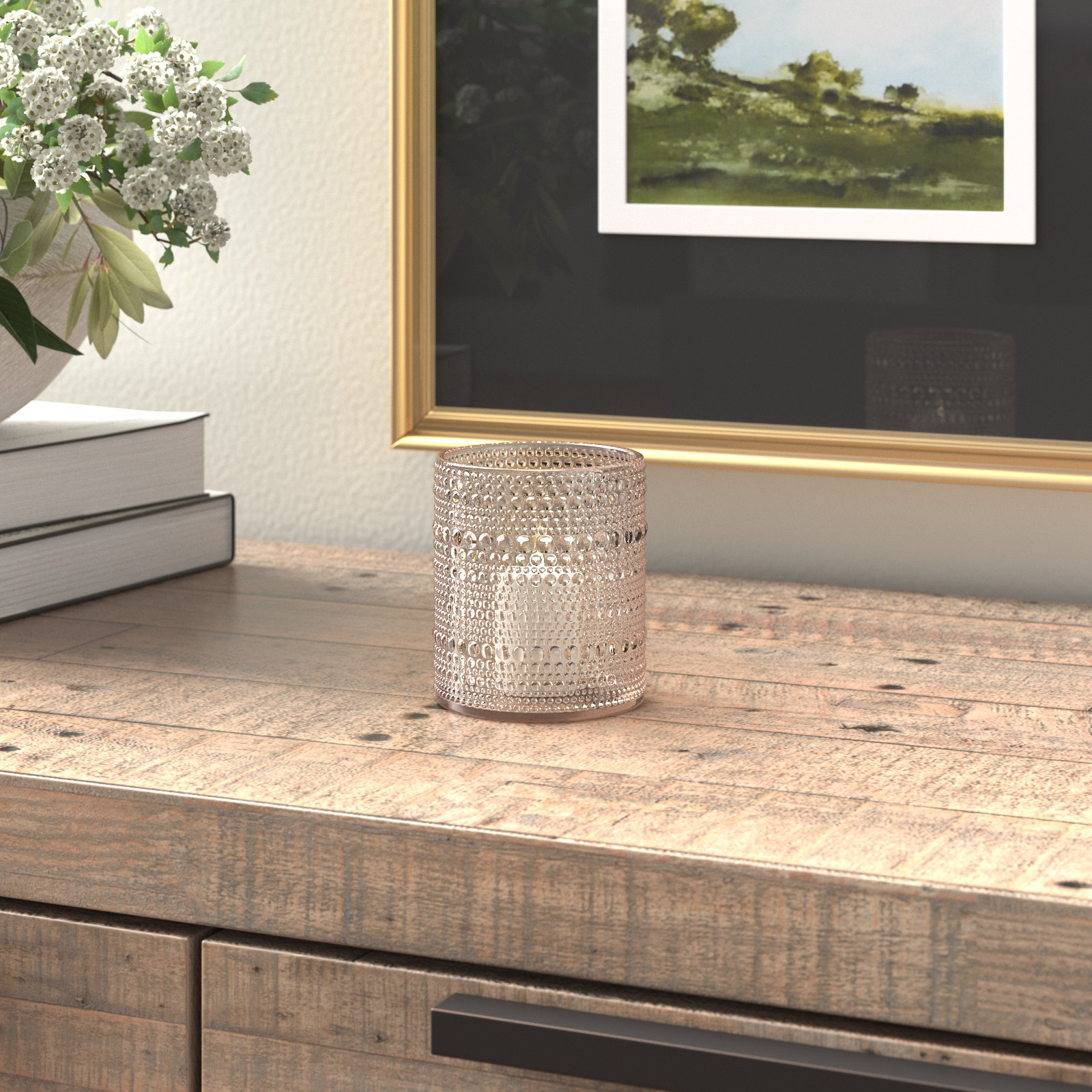 Glass Votive Candle Holder