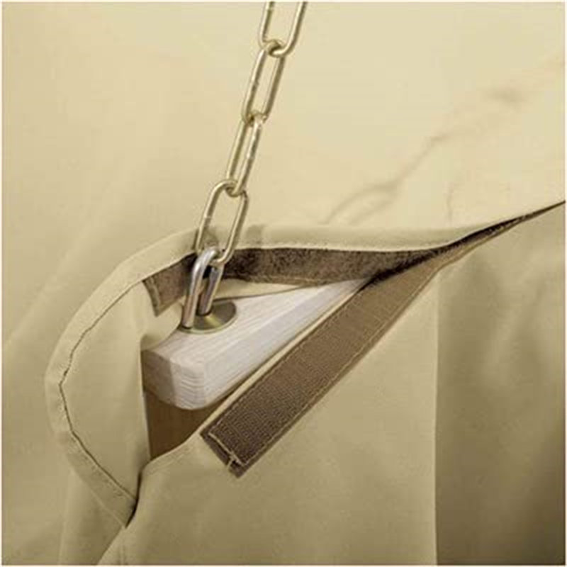Housse de siège de balançoire imperméable, Beige