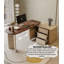 Light Luxury Modern L-Shaped Solid Wood Desk-94981571